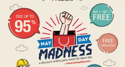 MayDay Madness 2015, Pesta Diskon di Hari Buruh