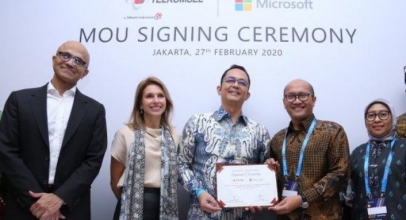 Telkomsel dan Microsoft Kerjasama untuk IoT dan AI