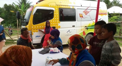 Mobile Klinik Indosat Ooredoo Beroperasi di Lokasi Bencana Lombok