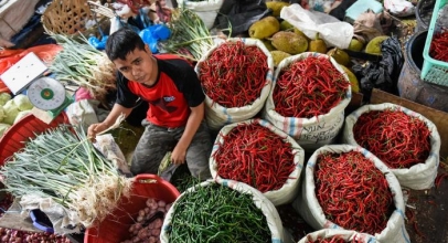 Saat Pedagang Pasar Sukabumi Diajari Dagang Online