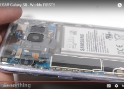 Ekstrem! Samsung Galaxy S8 Dibikin Transparan