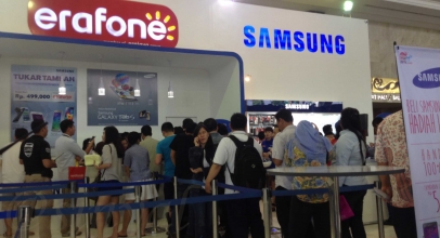 Bisa Tukar Tambah Samsung di Mega Bazaar
