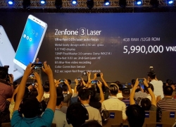 Asus Umumkan Zenfone 3 Laser dan Zenfone 3 Max