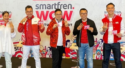 Smartfren WOW, Konser Virtual Disiarkan di 3 Negara