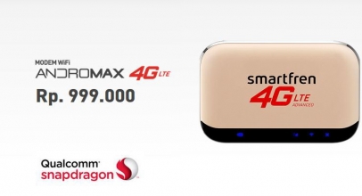Smartfren Modem WiFi M5 4G LTE Bisa Merangkap Sebagai Power Bank