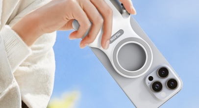 TELESIN Fun Shot Magnetic Grip Memudahkan Memotret