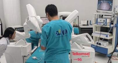 Telkomsel Ikut Uji Coba Robotic Telesurgery