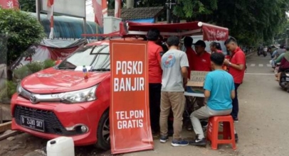 Kondisi Jaringan Telkomsel Pascabanjir