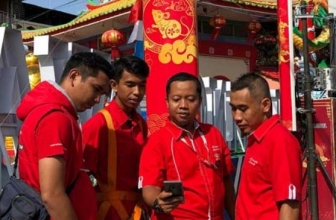 Telkomsel Dukung Perayaan Cap Go Meh di Singkawang