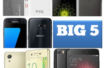 Komparasi 5 Jagoan Baru