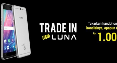 Trade in With Luna, Handphone Lama Anda Diharga Rp1 Juta