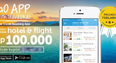 Traveloka Go App Diskon 100 Ribu Babak II