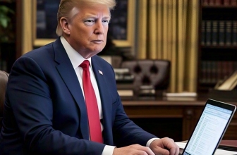 Trump Naikkan Tarif Impor Laptop Buatan China