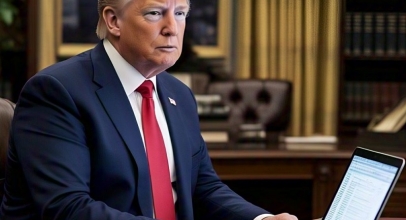 Trump Naikkan Tarif Impor Laptop Buatan China