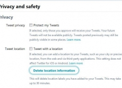 Tips Menghapus Seluruh Informasi Lokasi di Cuitan Twitter