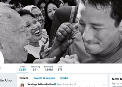 Tagar #MisteriHilangnyaSandiagaUno Kali Ini Trending