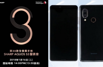 Sharp Aquos S3 Resmi Diumumkan 16 Januari dengan Beberapa Varian