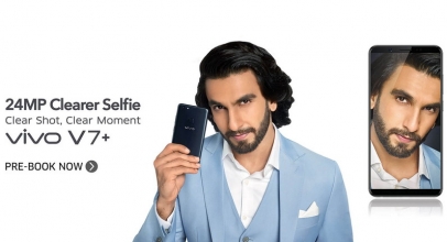 Vivo V7+ Unggulkan Resolusi 24 MP Pada Kamera Depan