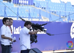 Skycam Hasilkan Sudut Pandang Unik dalam Siaran LaLiga.