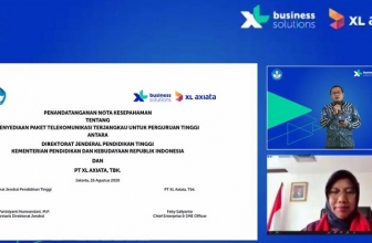 Ditjen Dikti Bekerja Sama dengan XL Axiata Hadirkan Kuota Data Murah bagi Dosen dan Mahasiswa
