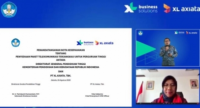 Ditjen Dikti Bekerja Sama dengan XL Axiata Hadirkan Kuota Data Murah bagi Dosen dan Mahasiswa