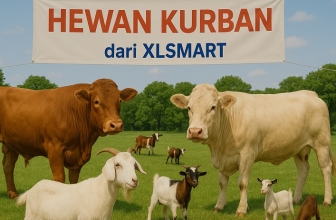 XLSMART Rayakan Idul Adha Berbagi 112 Hewan Kurban