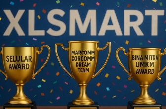 XLSMART Sikat Tiga Penghargaan