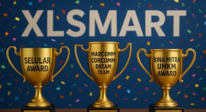 XLSMART Sikat Tiga Penghargaan