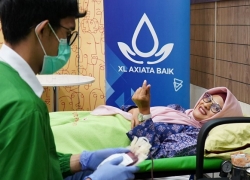 Donor di XL Axiata Demi Tambah Stok Darah Saat Ramadhan