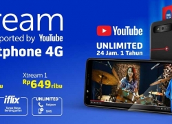 3 Smartphone XL Xtream, Harga Terjangkau Akses Internet Unlimited