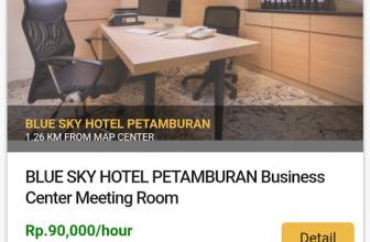 Butuh Ruang Rapat, Sewa Saja lewat XWORK