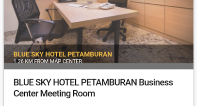 Butuh Ruang Rapat, Sewa Saja lewat XWORK