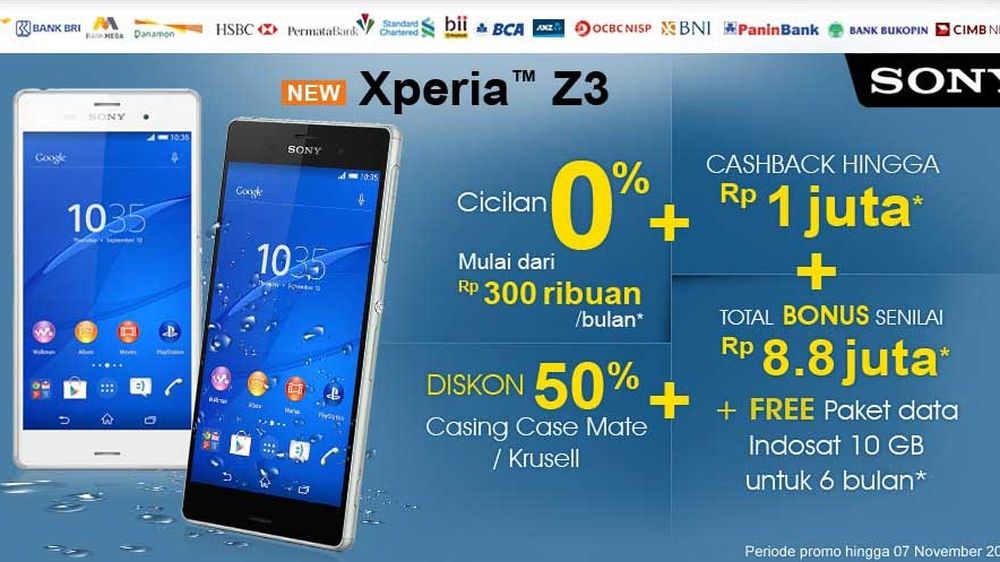 Belanja Minggu Ini: Sony Xperia Z3 Series