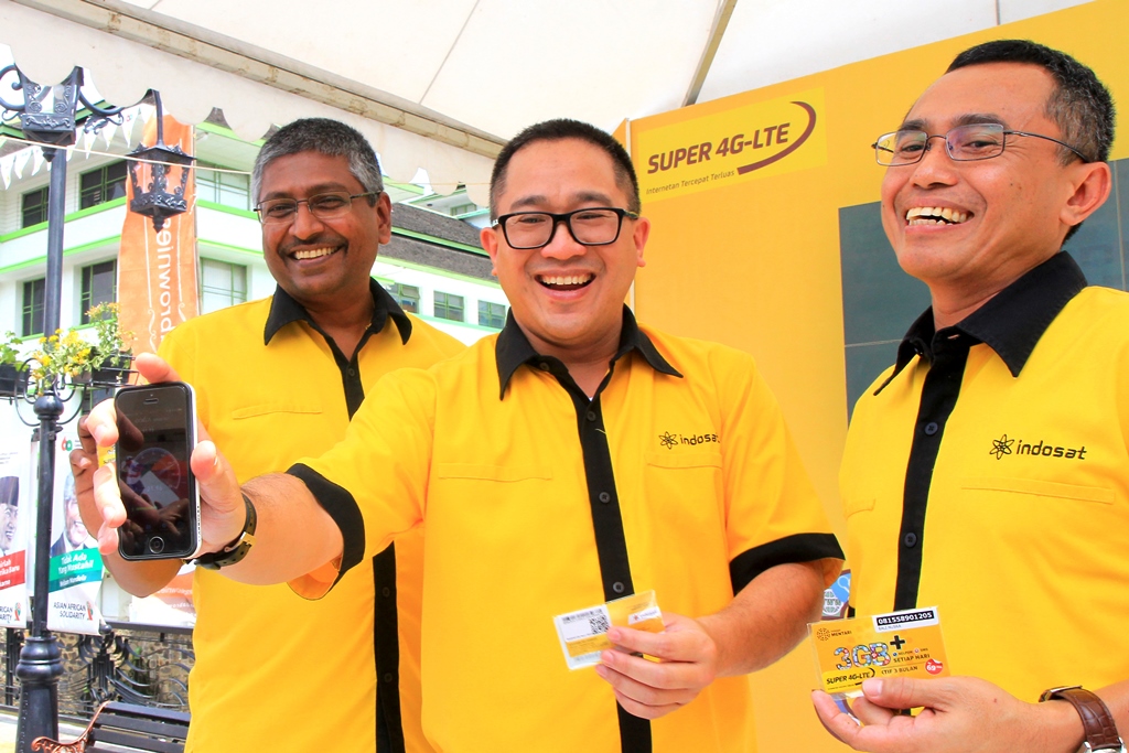 Indosat Hadirkan 4G LTE di Bali, Yogyakarta, dan Bandung