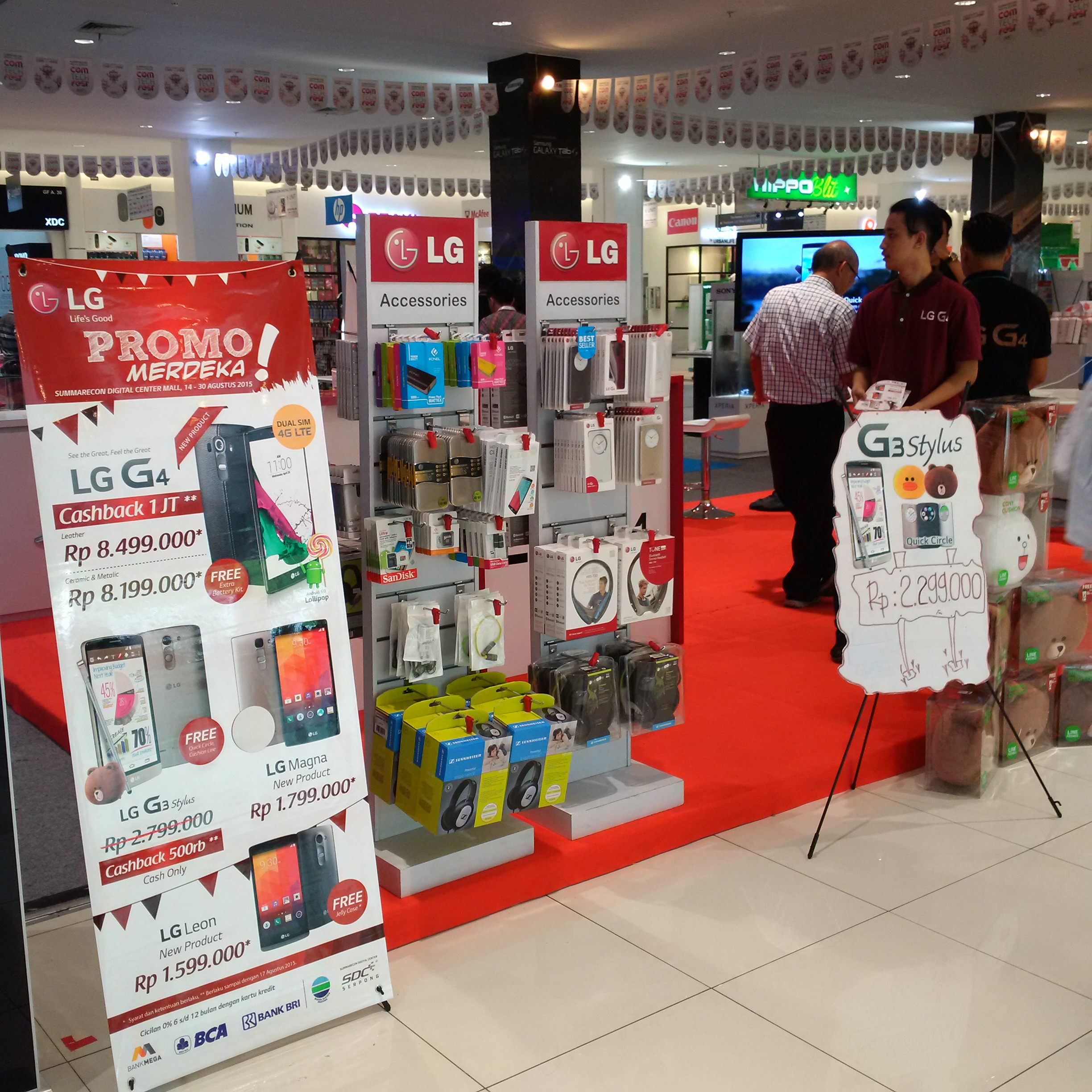 Promo Gila LG “Semarak Kemerdekaan” di Summarecon Digital Center