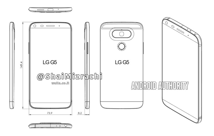 Ini Sketsa Dugaan LG G5