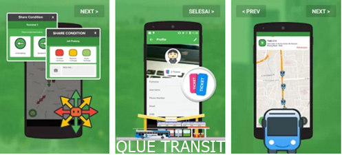 QLUE TRANSIT, Pandu Pengguna Angkutan Umum dengan Mudah