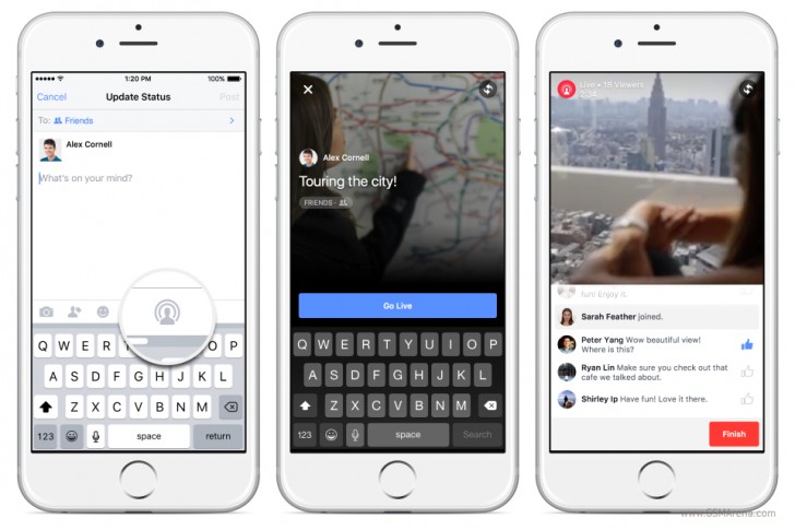 Facebook Mulai Sebarkan Layanan Live Video Streaming
