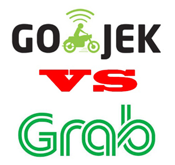 Duel Dua Ojek On-Line