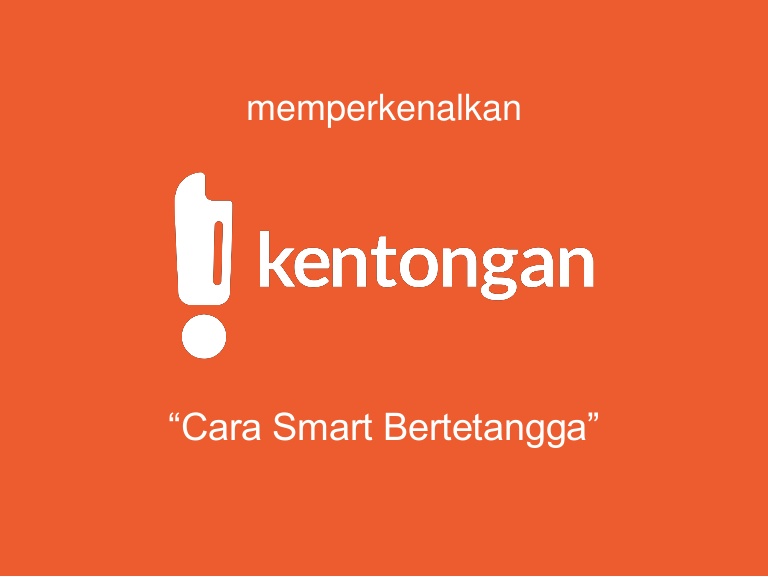 Kentongan  Kemudahan Bertetangga di Era Digital