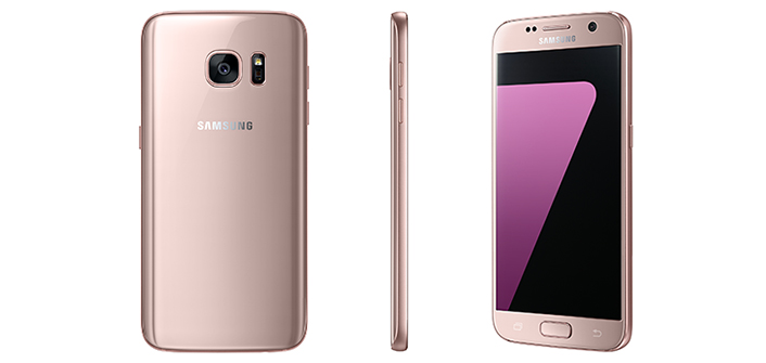 Samsung Galaxy S7 Edge Gold Pink Sudah Muncul