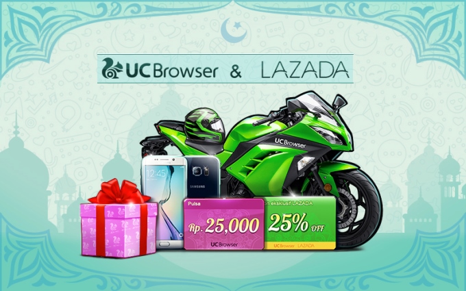 UC Browser dan Lazada Bagikan Voucher Belanja
