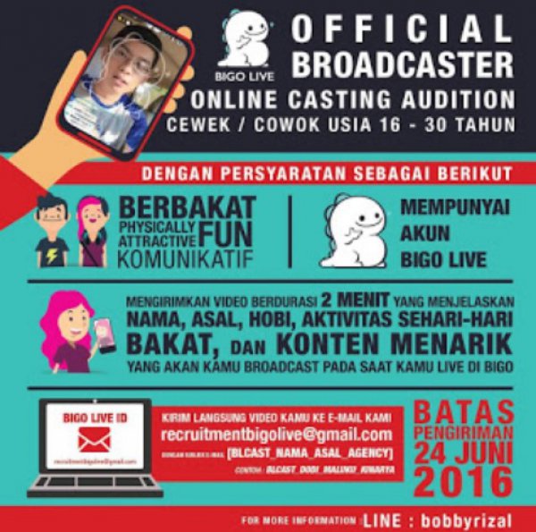 Menggiurkan, Cari Duit dari BIGO Live