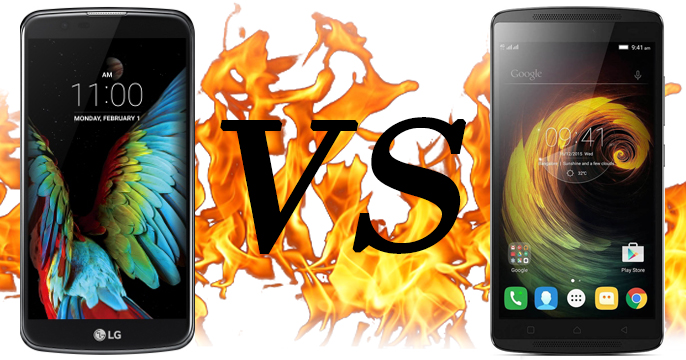 LG K10 VS Lenovo Vibe K4 Note