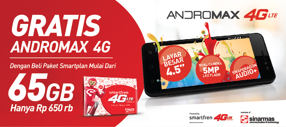 Bundling Smartfren, Beli Pulsa Gratis Hape