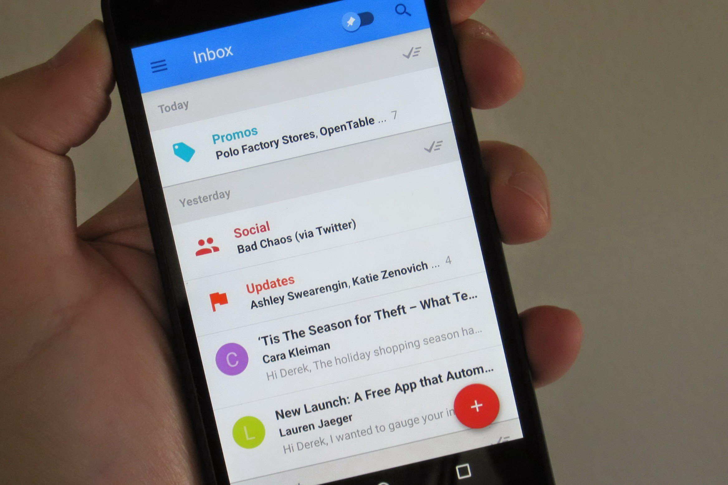Tips Menggunakan Aplikasi Email Bawaan Pada Smartphone Android