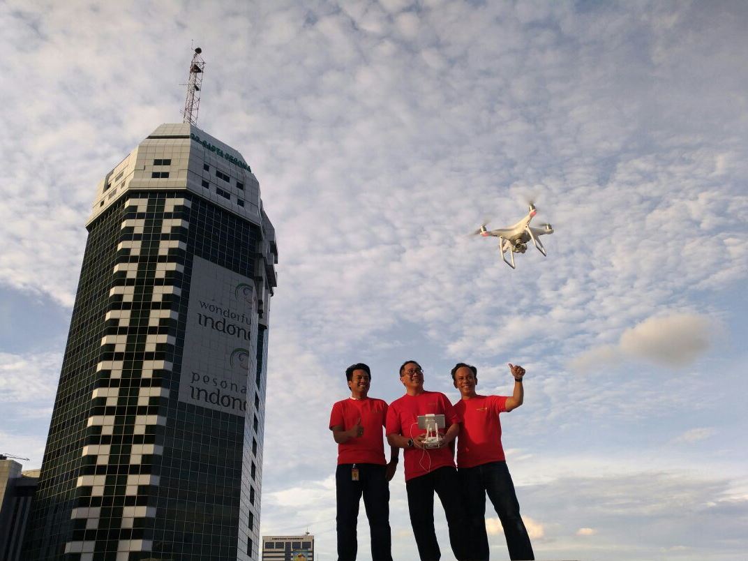 Indosat Ooredoo Tambah Komunitas Drone untuk Karyawan