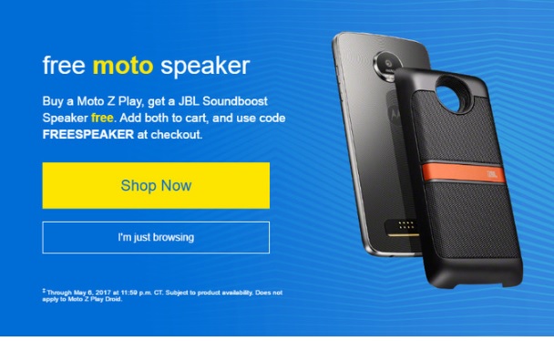 Di Amerika Beli Moto Z Play Dapat Bonus Speaker JBL SoundBoost Gratis, Indonesia Kapan?