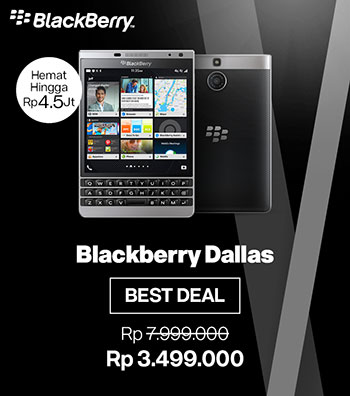 WOW!!! BlackBerry Dallas Hanya Rp3,5 Jetiii!