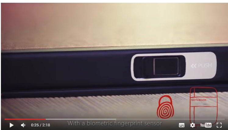 Ini Dia, Lockbook yang Punya Fingerprint